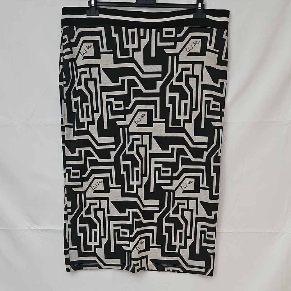 Richard Allan X H&M Knee Length Spandex Skirt XL